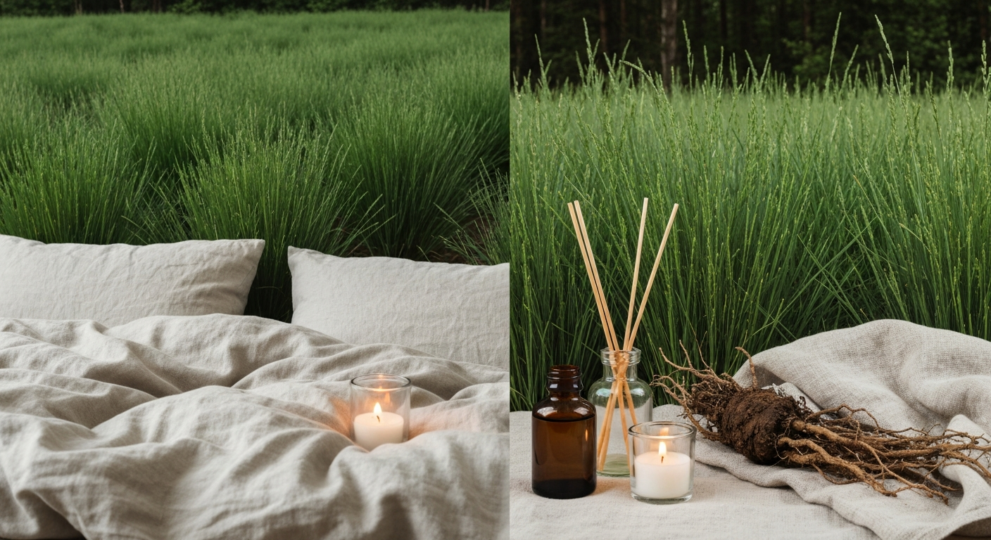 DIY Vetiver and Lavender Sleep Spray for Your Pillow